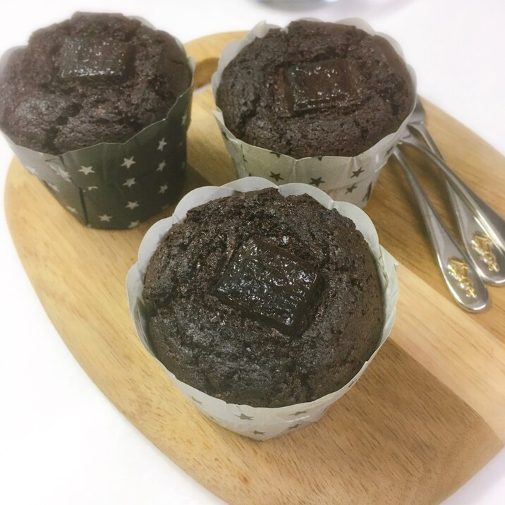 バレンタインにピッタリ チョコカップケーキ レシピ 作り方 By ヤスのり子 楽天レシピ バレンタインにピッタリ チョコカップケーキ レシピ 作り方 By ヤスのり子 楽天レシピ